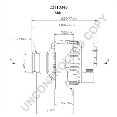 Prestolite Electric 20110349 - Alternator furqanavto.az