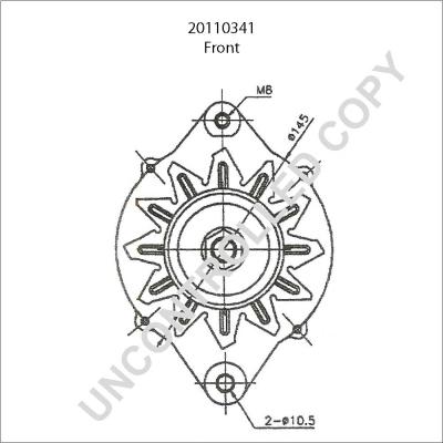 Prestolite Electric 20110341 - Alternator furqanavto.az