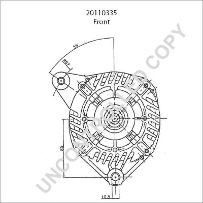 Prestolite Electric 20110335 - Alternator furqanavto.az