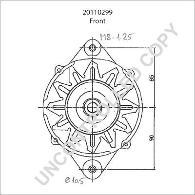 Prestolite Electric 20110299 - Alternator furqanavto.az