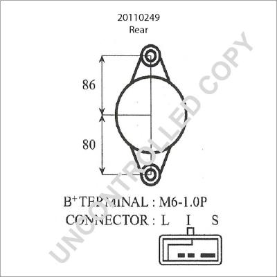 Prestolite Electric 20110249 - Alternator furqanavto.az