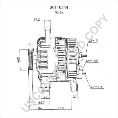 Prestolite Electric 20110244 - Alternator furqanavto.az