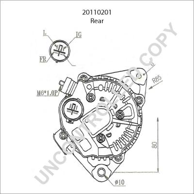 Prestolite Electric 20110201 - Alternator furqanavto.az