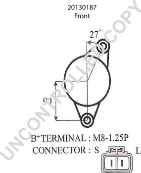 Prestolite Electric 20130187 - Alternator furqanavto.az