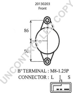 Prestolite Electric 20130203 - Alternator furqanavto.az