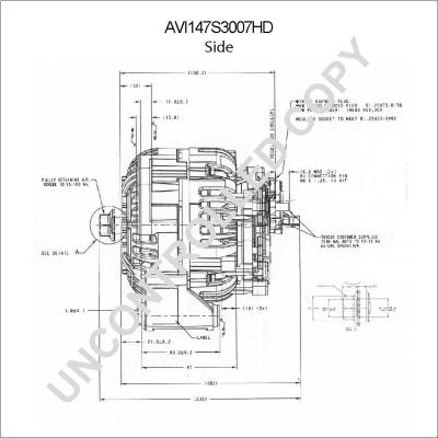 Prestolite Electric AVI147S3007HD - Alternator furqanavto.az