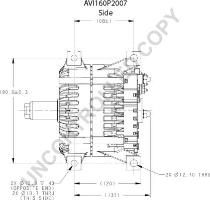 Prestolite Electric AVI160P2007 - Alternator furqanavto.az