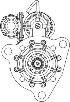 Prestolite Electric M105R3513SE - Başlanğıc furqanavto.az