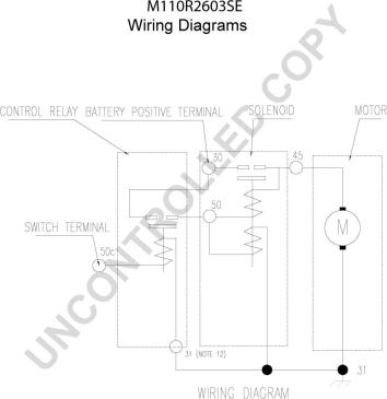 Prestolite Electric M110R2603SE - Başlanğıc furqanavto.az