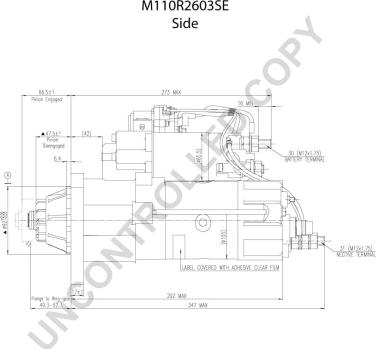 Prestolite Electric M110R2603SE - Başlanğıc furqanavto.az