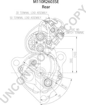 Prestolite Electric M110R2603SE - Başlanğıc furqanavto.az