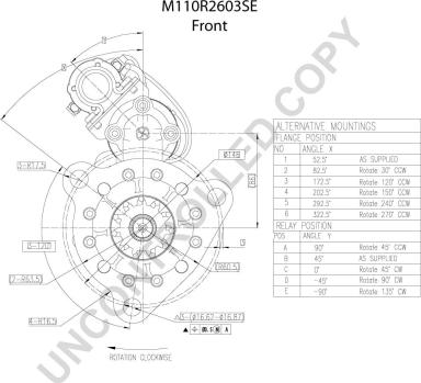 Prestolite Electric M110R2603SE - Başlanğıc furqanavto.az