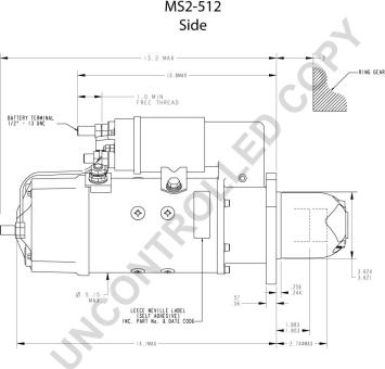 Prestolite Electric MS2-512 - Başlanğıc furqanavto.az