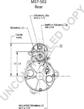 Prestolite Electric MS7-502 - Başlanğıc furqanavto.az