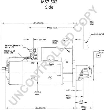 Prestolite Electric MS7-502 - Başlanğıc furqanavto.az