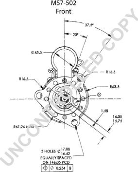 Prestolite Electric MS7-502 - Başlanğıc furqanavto.az