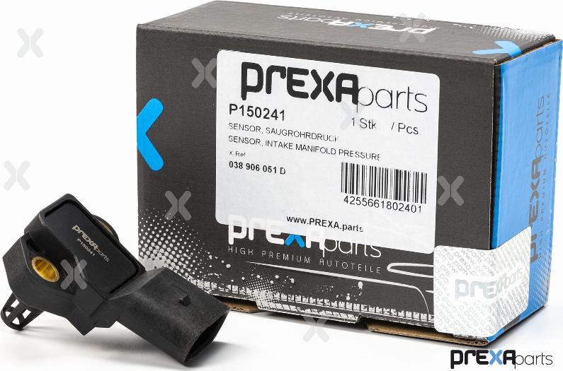 PREXAparts P150241 - Sensor, suqəbuledici manifold təzyiqi furqanavto.az
