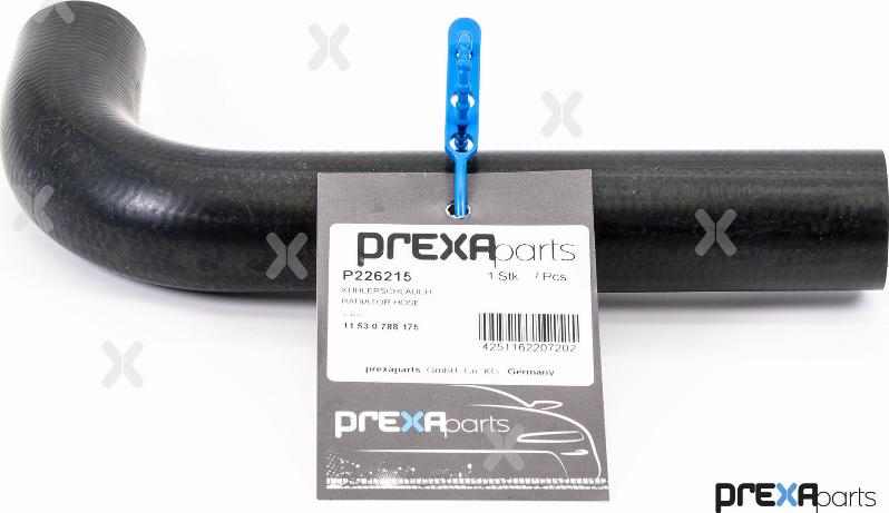 PREXAparts P226215 - Radiator şlanqı furqanavto.az