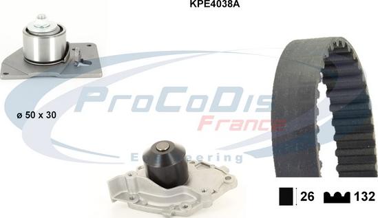 Procodis France KPE4038A - Su Pompası və Vaxt Kəməri Dəsti furqanavto.az