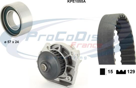 Procodis France KPE1055A - Su Pompası və Vaxt Kəməri Dəsti furqanavto.az