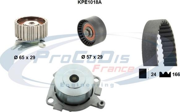 Procodis France KPE1018A - Su Pompası və Vaxt Kəməri Dəsti furqanavto.az