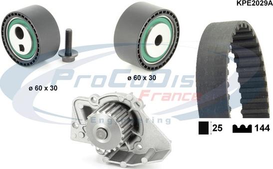 Procodis France KPE2029A - Su Pompası və Vaxt Kəməri Dəsti furqanavto.az