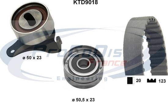 Procodis France KTD9018 - Vaxt kəməri dəsti furqanavto.az