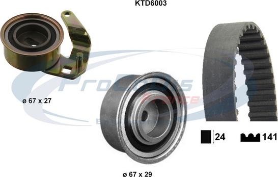 Procodis France KTD6003 - Vaxt kəməri dəsti furqanavto.az