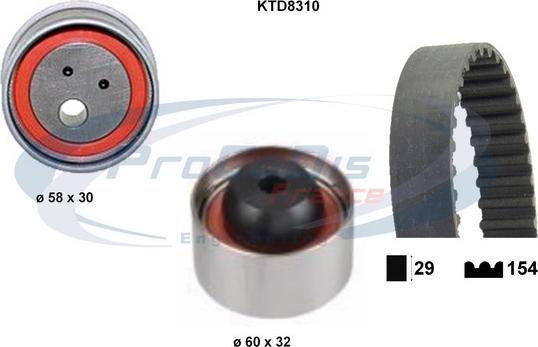 Procodis France KTD8310 - Vaxt kəməri dəsti furqanavto.az