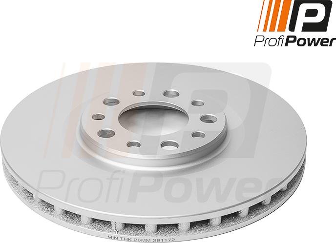 ProfiPower 3B1172 - Əyləc Diski furqanavto.az