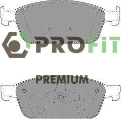 Profit 5005-4416 - Əyləc altlığı dəsti, əyləc diski furqanavto.az