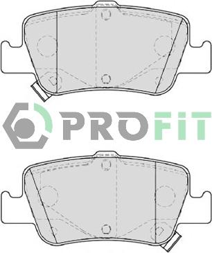 Profit 5000-4048 - Əyləc altlığı dəsti, əyləc diski furqanavto.az