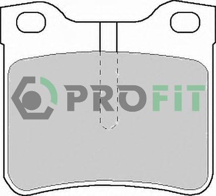 Profit 5000-1044 C - Əyləc altlığı dəsti, əyləc diski furqanavto.az