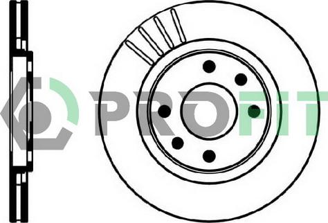 Profit 5010-0192 - Əyləc Diski furqanavto.az