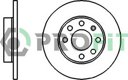 Profit 5010-0116 - Əyləc Diski www.furqanavto.az