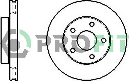 Profit 5010-0180 - Əyləc Diski furqanavto.az