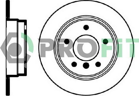 Profit 5010-0249 - Əyləc Diski furqanavto.az