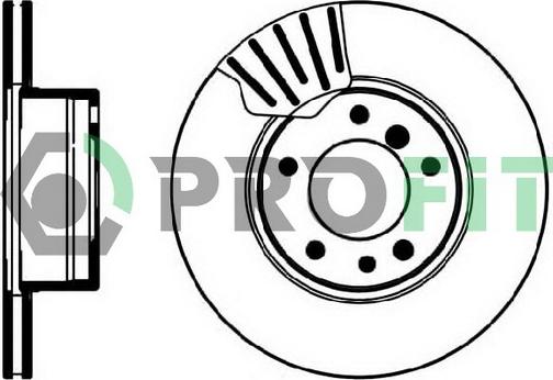 Profit 5010-0211 - Əyləc Diski furqanavto.az