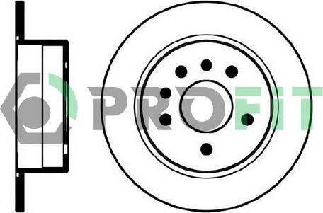Profit 5010-0239 - Əyləc Diski furqanavto.az