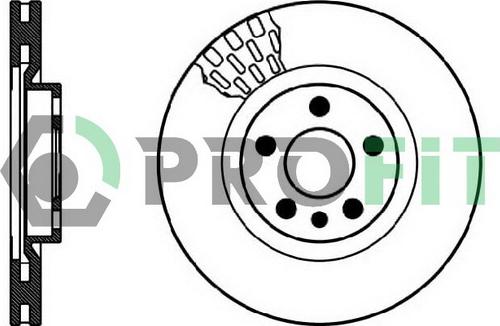 Profit 5010-0760 - Əyləc Diski furqanavto.az