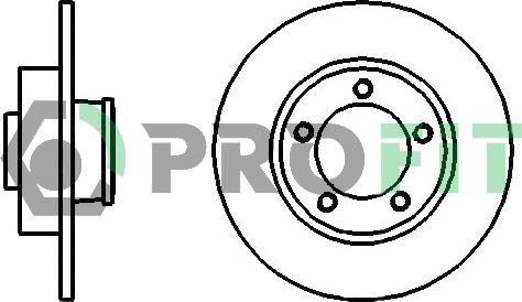 Profit 5010-1498 - Əyləc Diski furqanavto.az