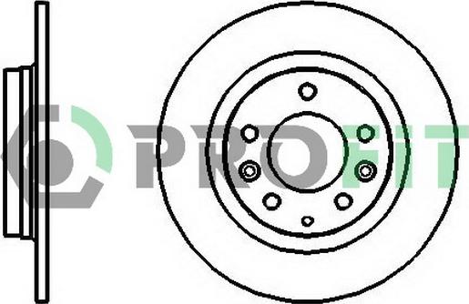 INTERBRAKE BD2374 - Əyləc Diski furqanavto.az