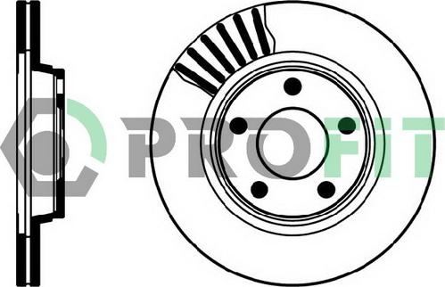 Profit 5010-1003 - Əyləc Diski furqanavto.az