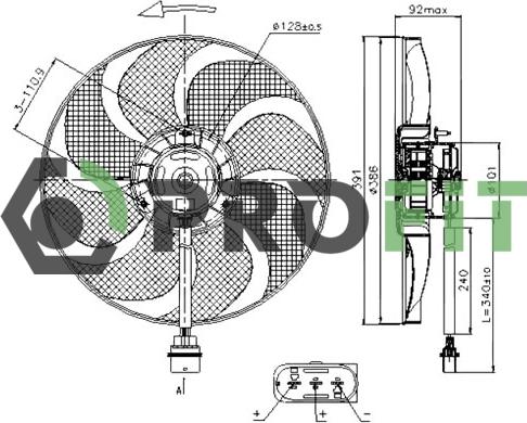 Profit 1850-0019 - Fen, radiator furqanavto.az