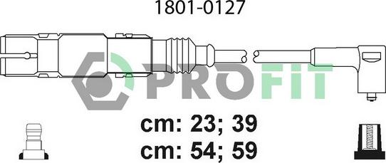 Profit 1801-0127 - Alovlanma kabeli dəsti furqanavto.az