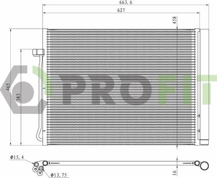 Profit 1770-0061 - Kondenser, kondisioner furqanavto.az