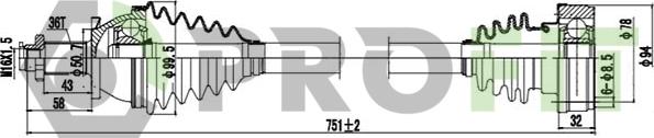 Profit 2730-0612 - Sürücü mili furqanavto.az