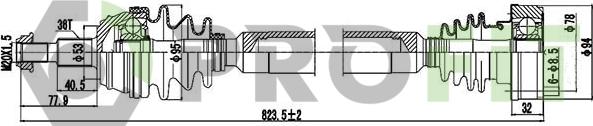 Profit 2730-0208 - Sürücü mili furqanavto.az