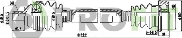 Profit 2730-0760 - Sürücü mili furqanavto.az