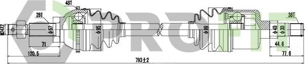 Profit 2730-3011 - Sürücü mili furqanavto.az